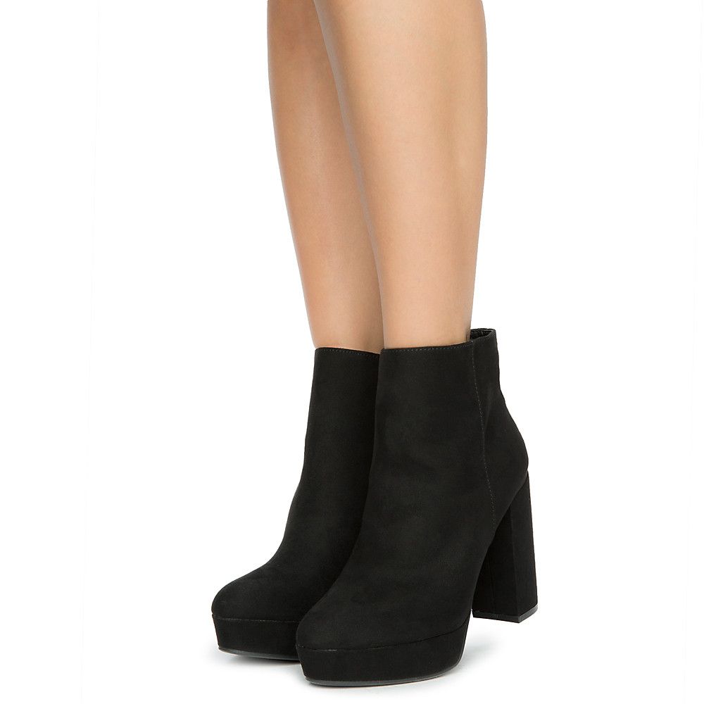 Connection-02 Booties BLACK 3 Connection-02 Booties BLACK