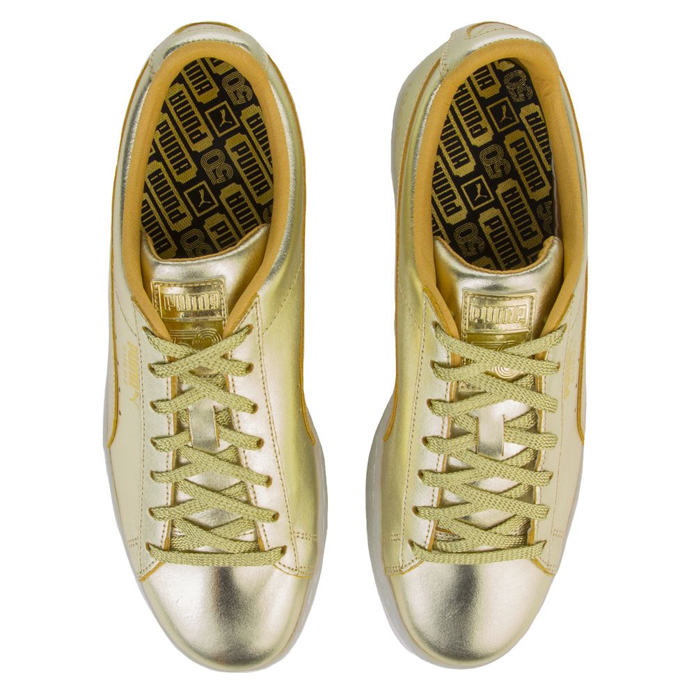 Suede 50th Gold gold/gold/white 6 Suede 50th Gold gold/gold/white