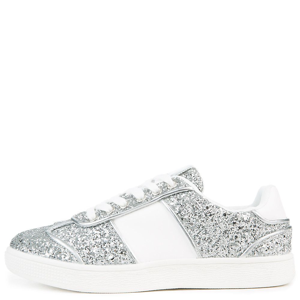 Dora-01 Sneaker SILVER SEQUIN