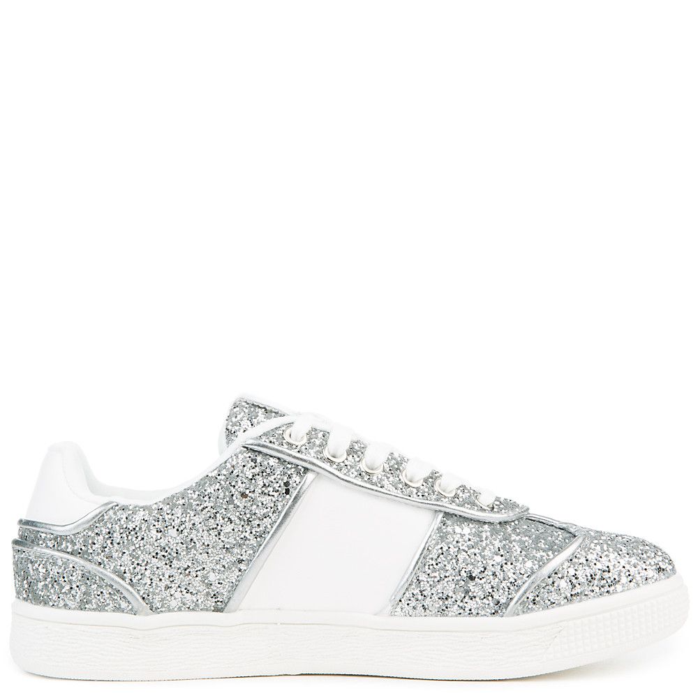Dora-01 Sneaker SILVER SEQUIN