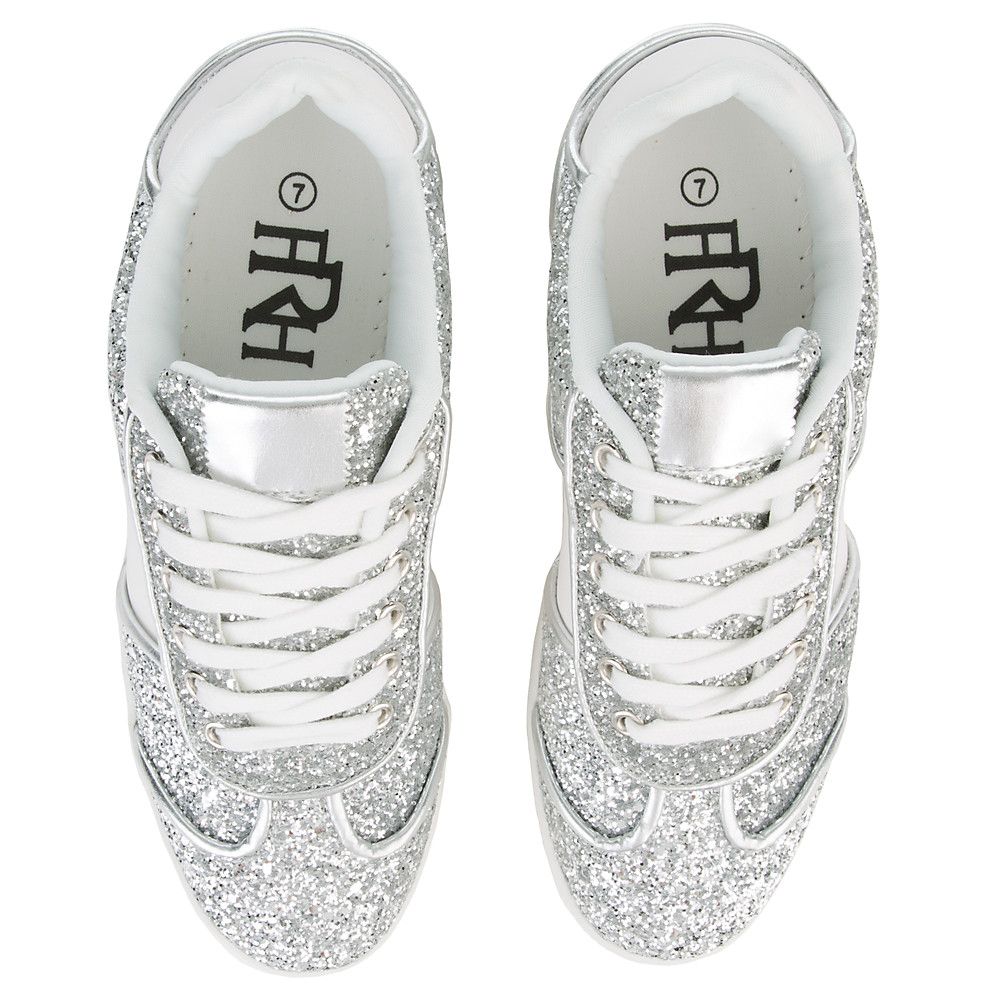 Dora-01 Sneaker SILVER SEQUIN 6 Dora-01 Sneaker SILVER SEQUIN