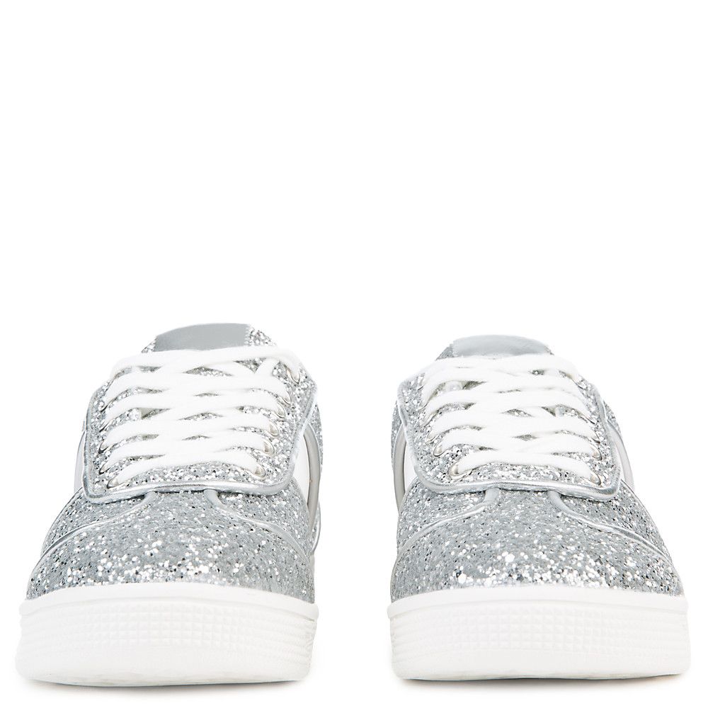 Dora-01 Sneaker SILVER SEQUIN 7 Dora-01 Sneaker SILVER SEQUIN