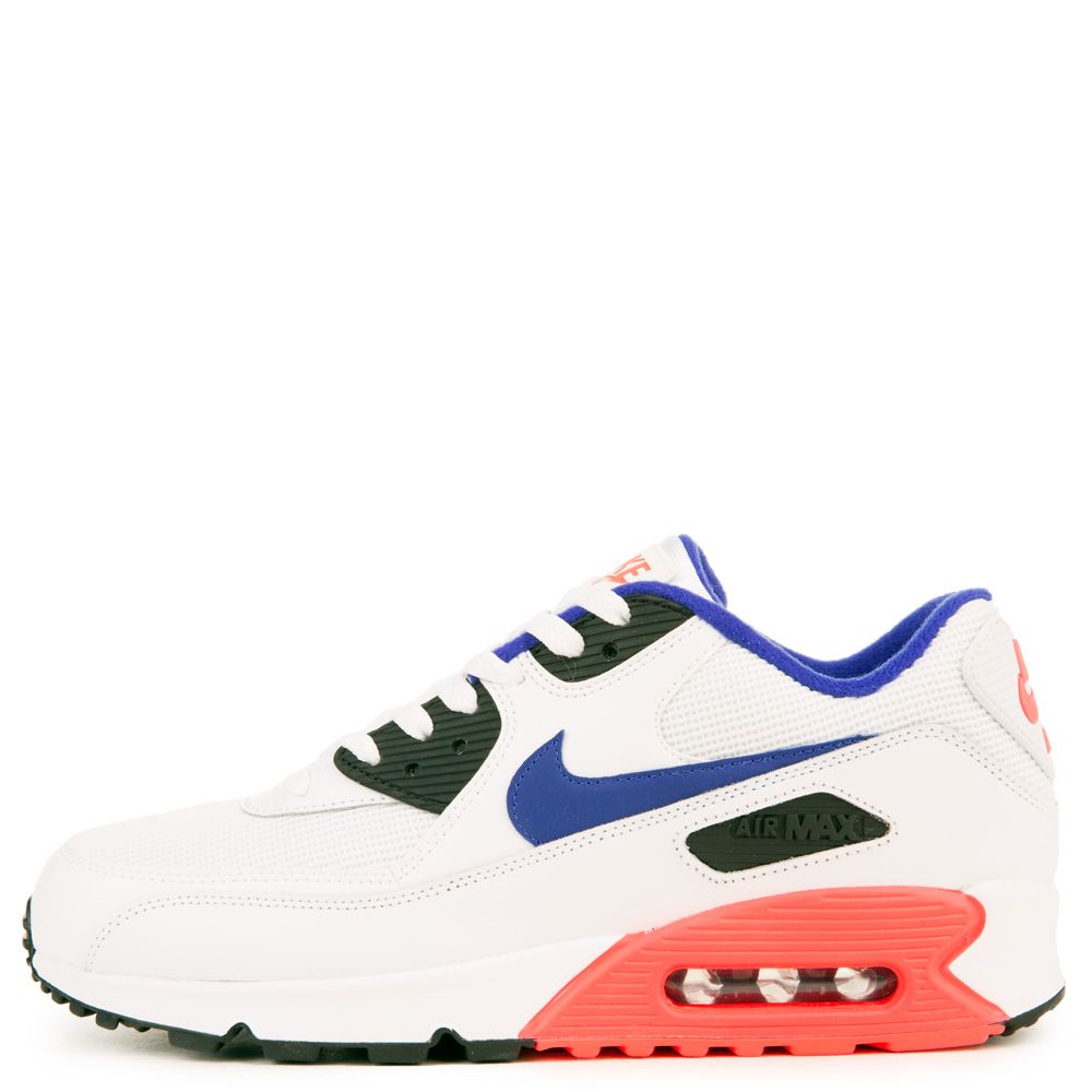 Air Max 90 Essential WHITE/ULTRAMARINE-SOLAR RED-BLACK