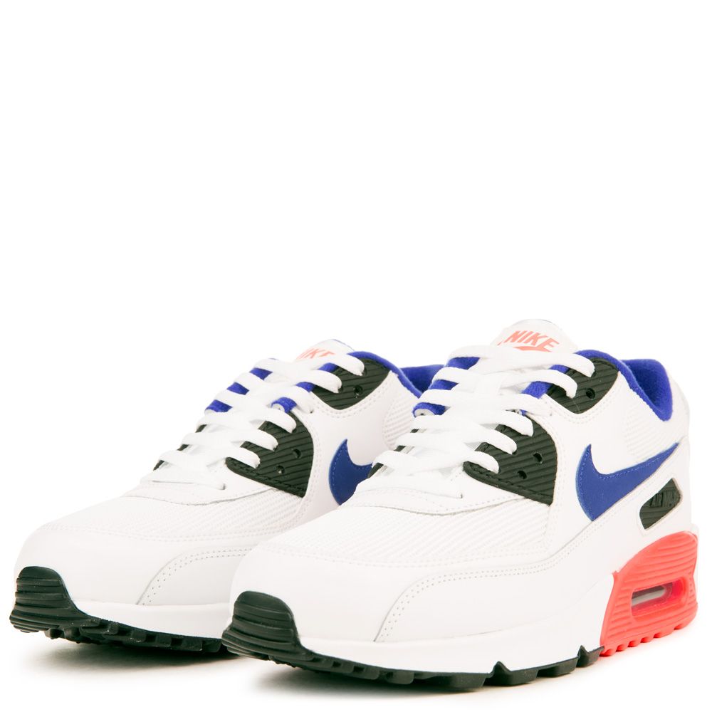 Air Max 90 Essential WHITE/ULTRAMARINE-SOLAR RED-BLACK