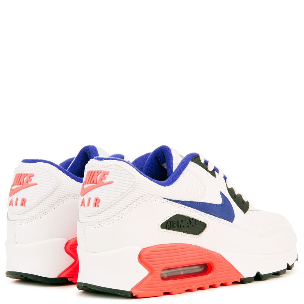 Air Max 90 Essential WHITE/ULTRAMARINE-SOLAR RED-BLACK