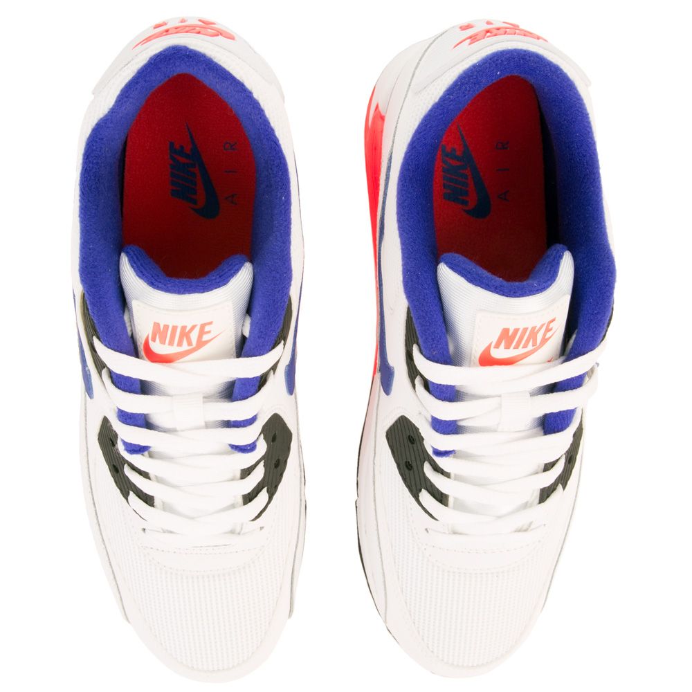 Air Max 90 Essential WHITE/ULTRAMARINE-SOLAR RED-BLACK
