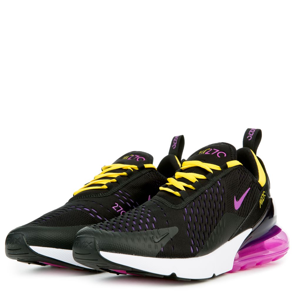 MEN'S NIKE AIR MAX 270 BLACK/HYPER MAGENTA/HYPER GRAPE 3 MEN'S NIKE AIR MAX 270 BLACK/HYPER MAGENTA/HYPER GRAPE