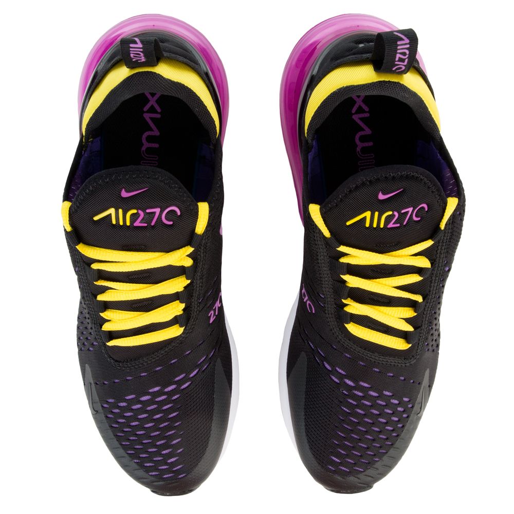 MEN'S NIKE AIR MAX 270 BLACK/HYPER MAGENTA/HYPER GRAPE 6 MEN'S NIKE AIR MAX 270 BLACK/HYPER MAGENTA/HYPER GRAPE