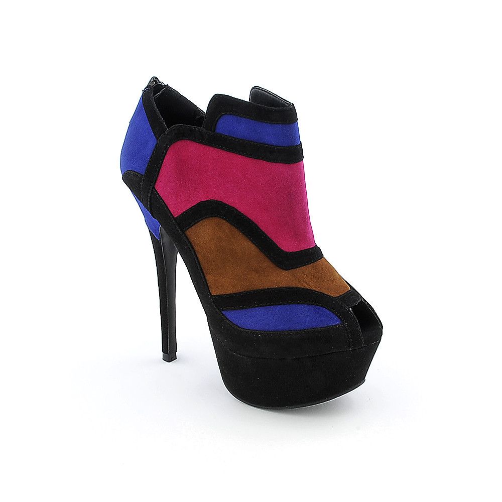 Shiekh 020 Multi-Color/Fuchsia