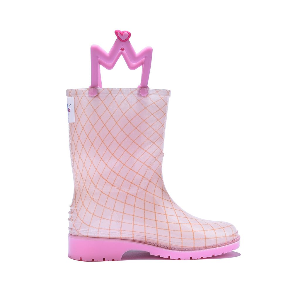 Kids Rainboot Melinda-13K Pink 4 Kids Rainboot Melinda-13K Pink