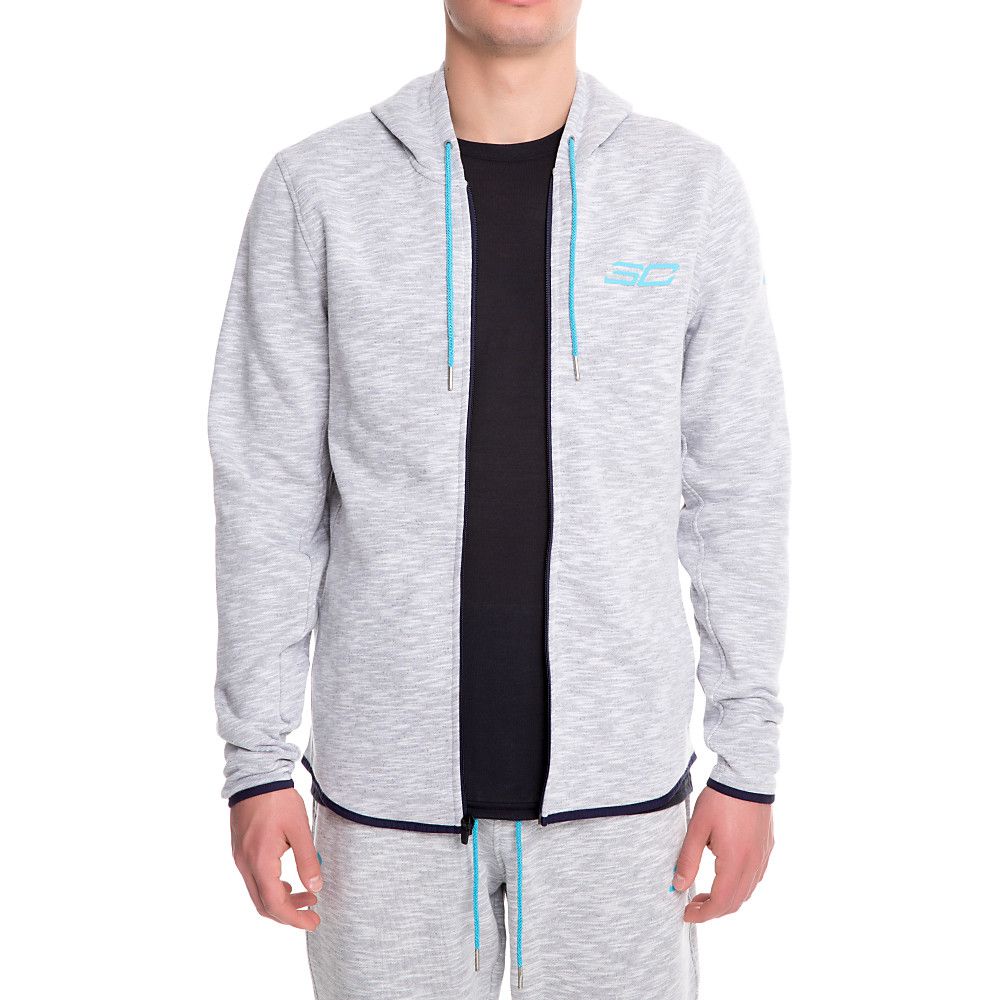 Essentials F/Z Hoody STEEL/ MIDNIGHT NAVY/ ISLAND BLUES