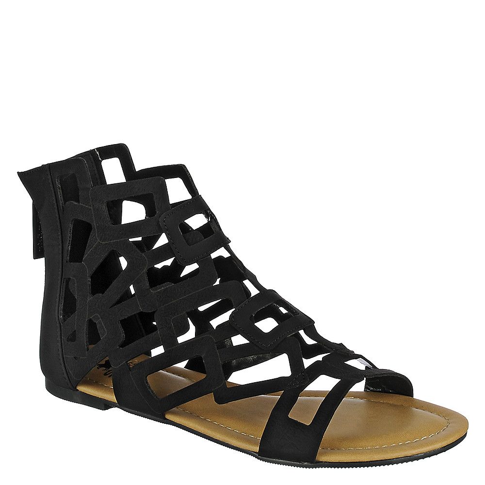 136 Flat Sandal Black