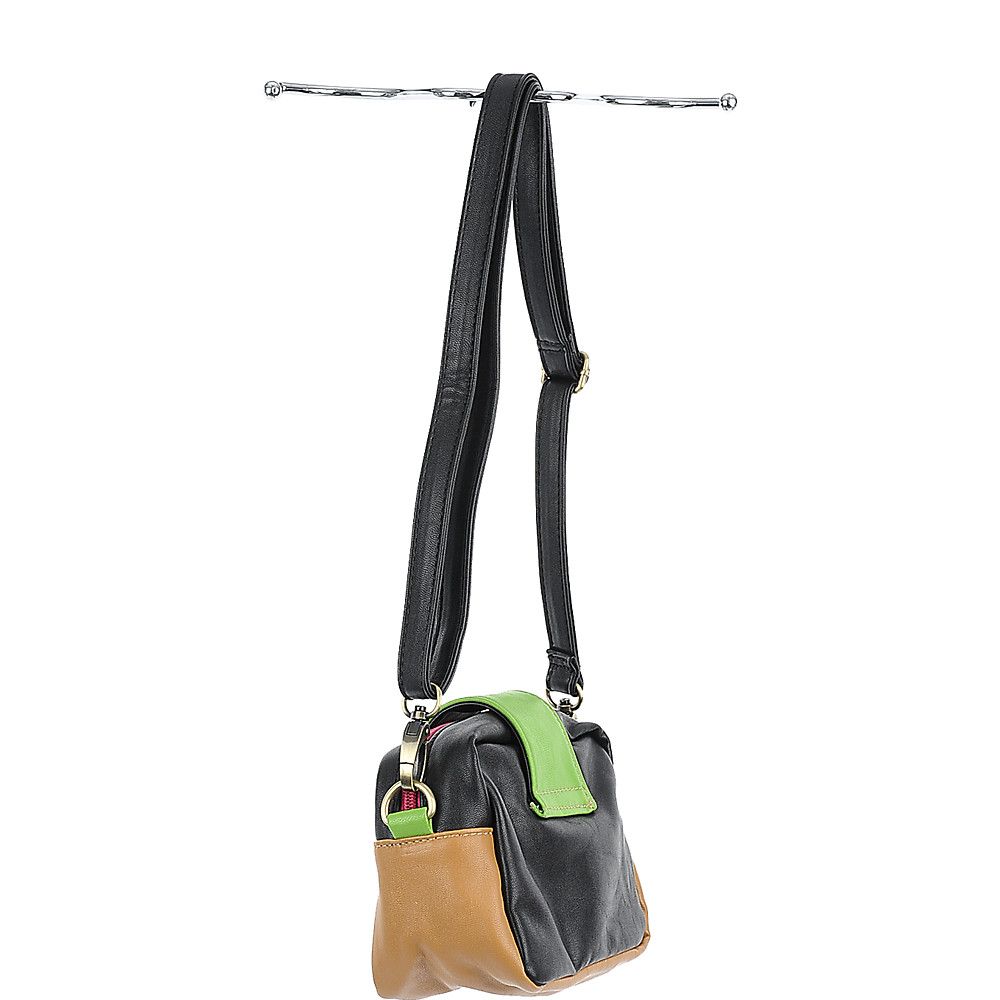 Camera Bag Black/Green/Tan