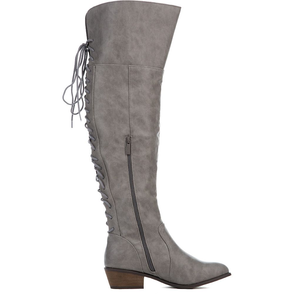 Dallas-36 Boots Grey