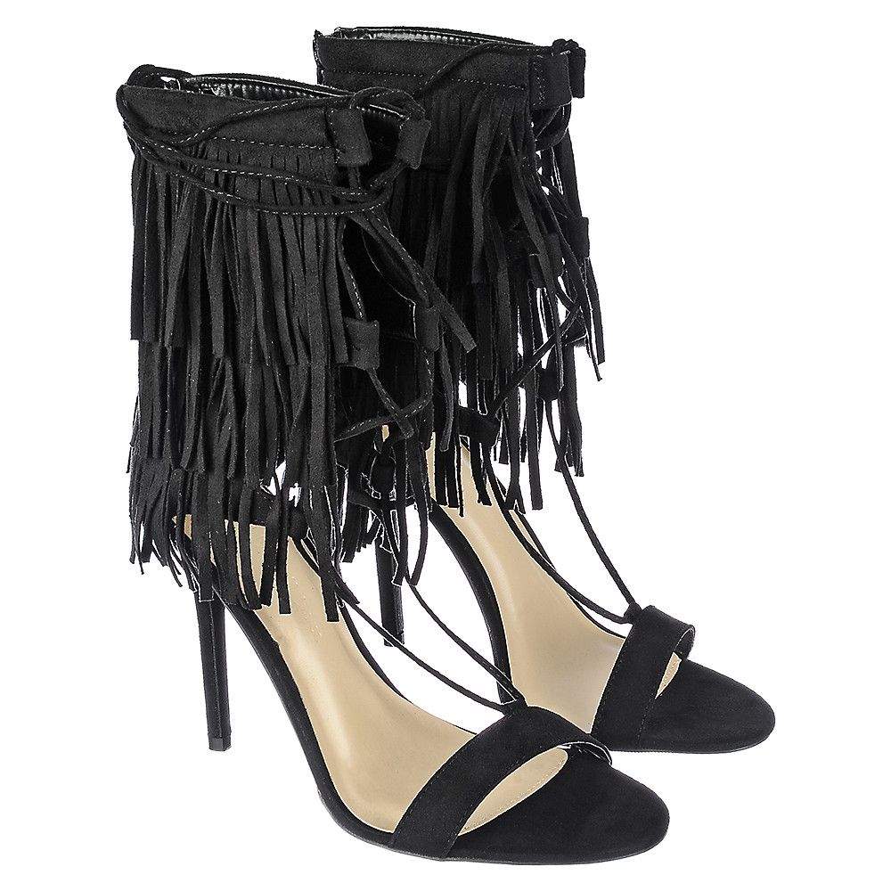 Adele-221 Suede High Heels