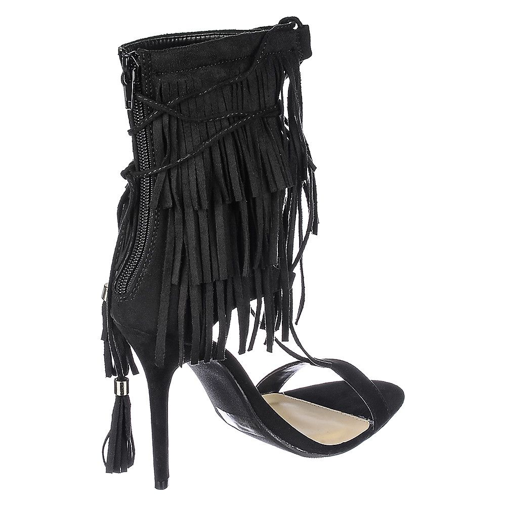 Adele-221 Suede High Heels