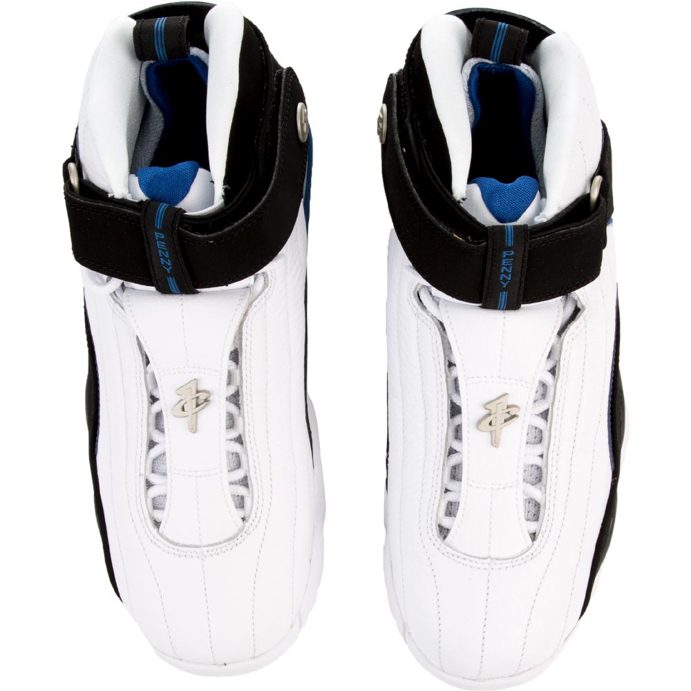 Air Penny IV Shoe WHITE/BLACK-ATLANTIC BLUE 6 Air Penny IV Shoe WHITE/BLACK-ATLANTIC BLUE