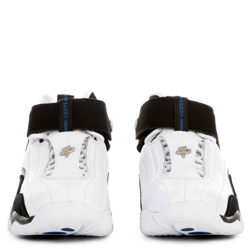 Air Penny IV Shoe WHITE/BLACK-ATLANTIC BLUE 7 Air Penny IV Shoe WHITE/BLACK-ATLANTIC BLUE