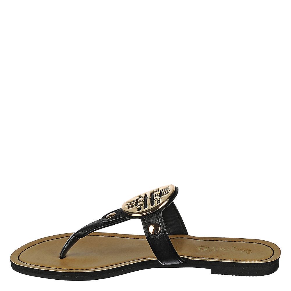 Armin-06 Thong Sandal Black 3 Armin-06 Thong Sandal Black