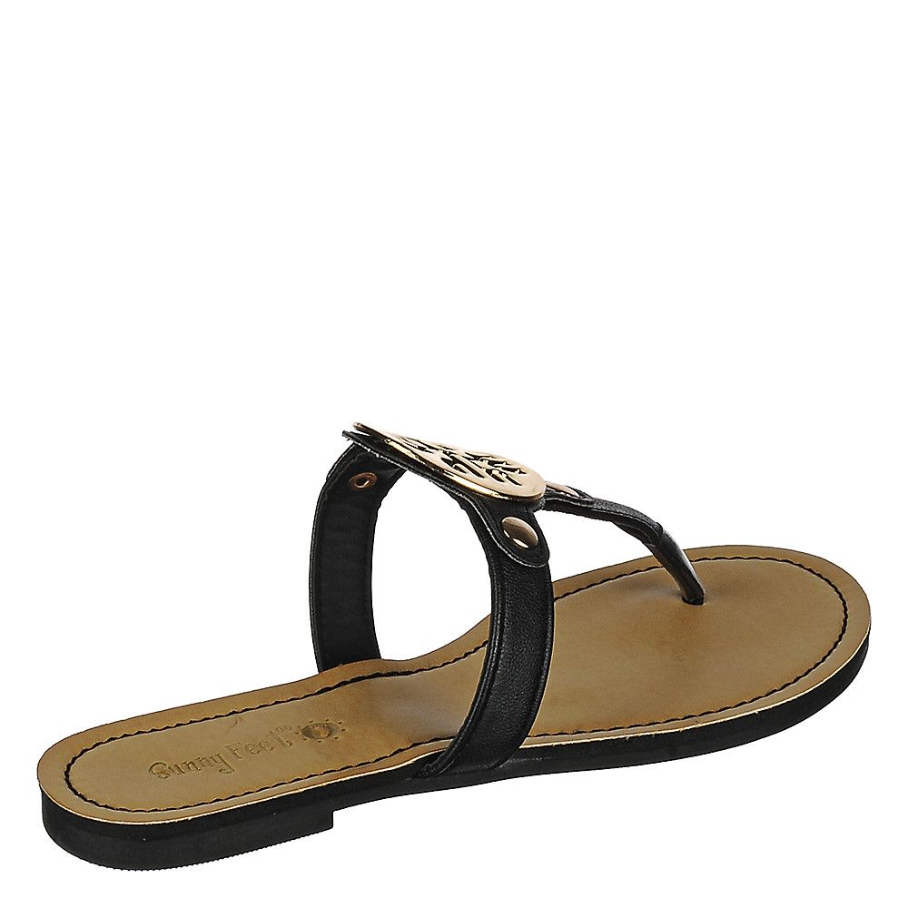 Armin-06 Thong Sandal Black 5 Armin-06 Thong Sandal Black
