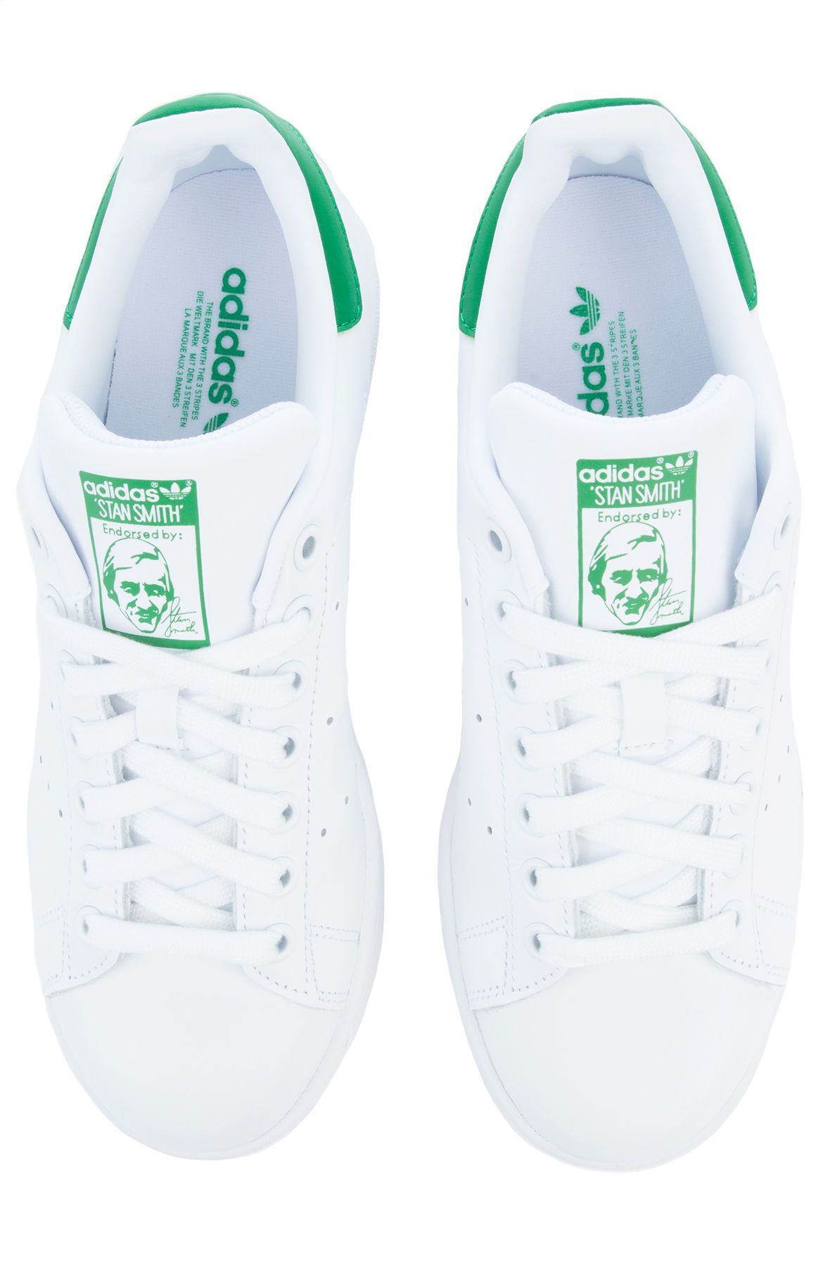 Womens Stan Smith Fairway Sneaker White & Green 4 Womens Stan Smith Fairway Sneaker White & Green