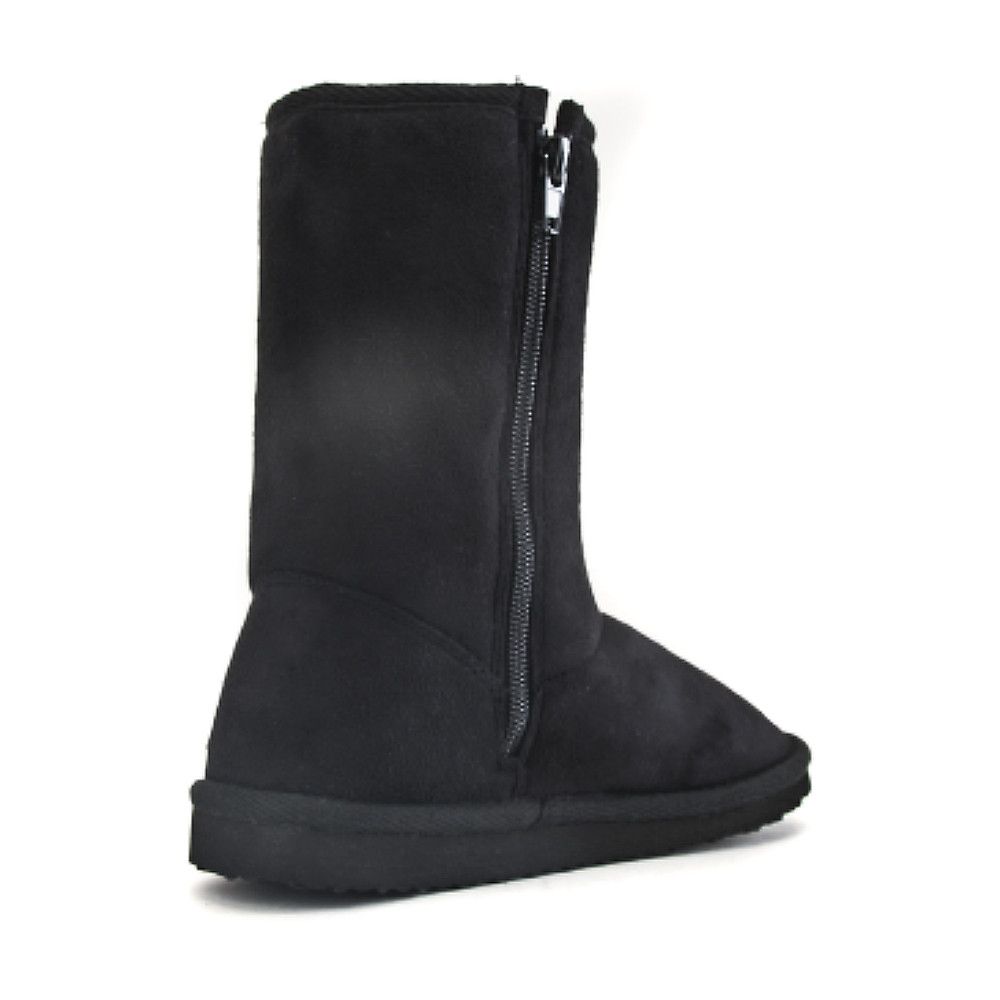 Kids Flat Boot Kawaii-IIS Black