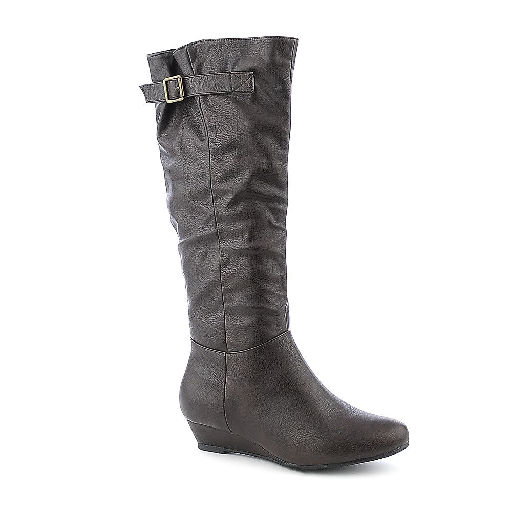 Mid-Calf Boot IONA-02 Brown