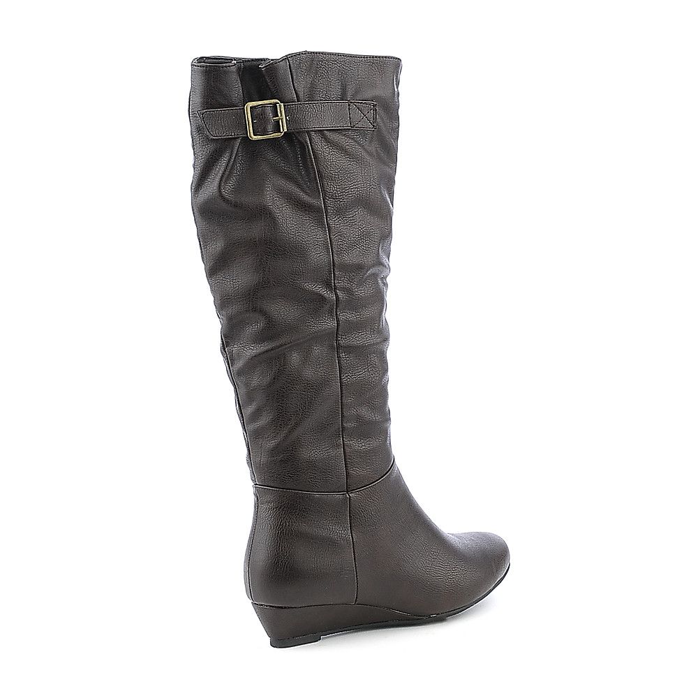 Mid-Calf Boot IONA-02 Brown