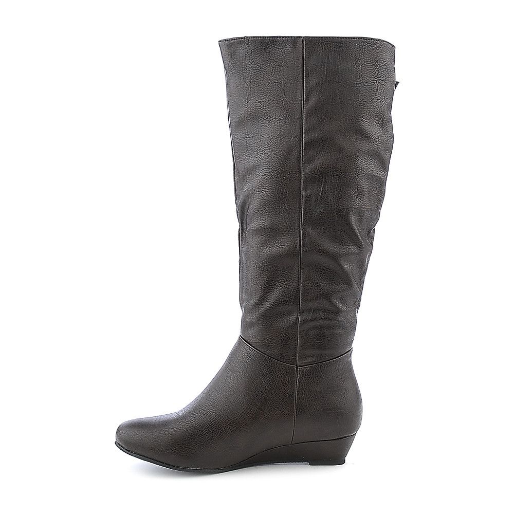 Mid-Calf Boot IONA-02 Brown 3 Mid-Calf Boot IONA-02 Brown