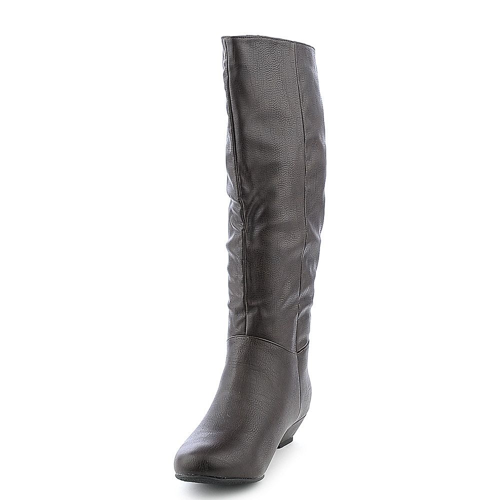 Mid-Calf Boot IONA-02 Brown 4 Mid-Calf Boot IONA-02 Brown