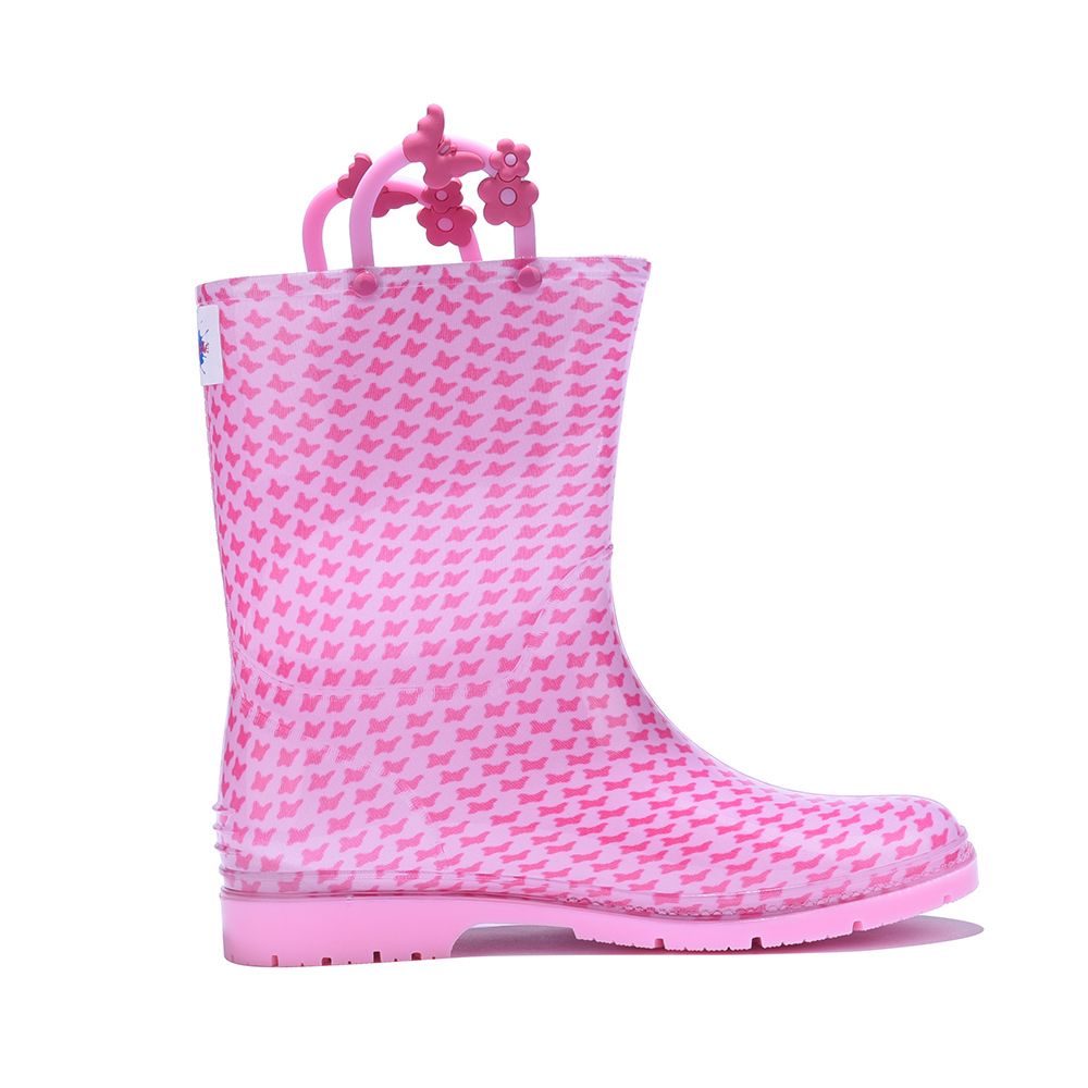 Kids Rainboot Melinda-13K Pink 4 Kids Rainboot Melinda-13K Pink