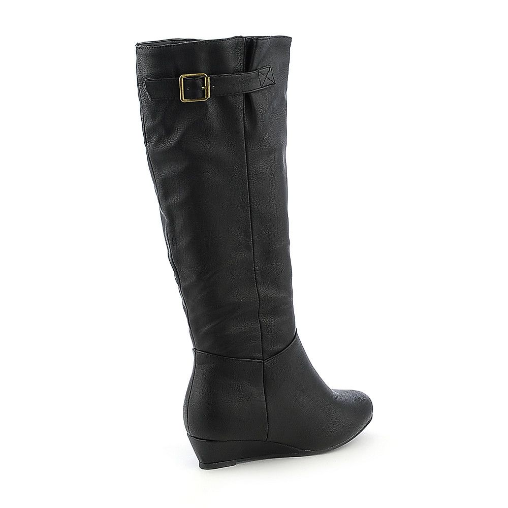 Mid-Calf Boot IONA-02 Black