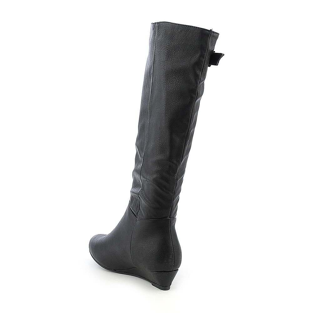 Mid-Calf Boot IONA-02 Black 4 Mid-Calf Boot IONA-02 Black