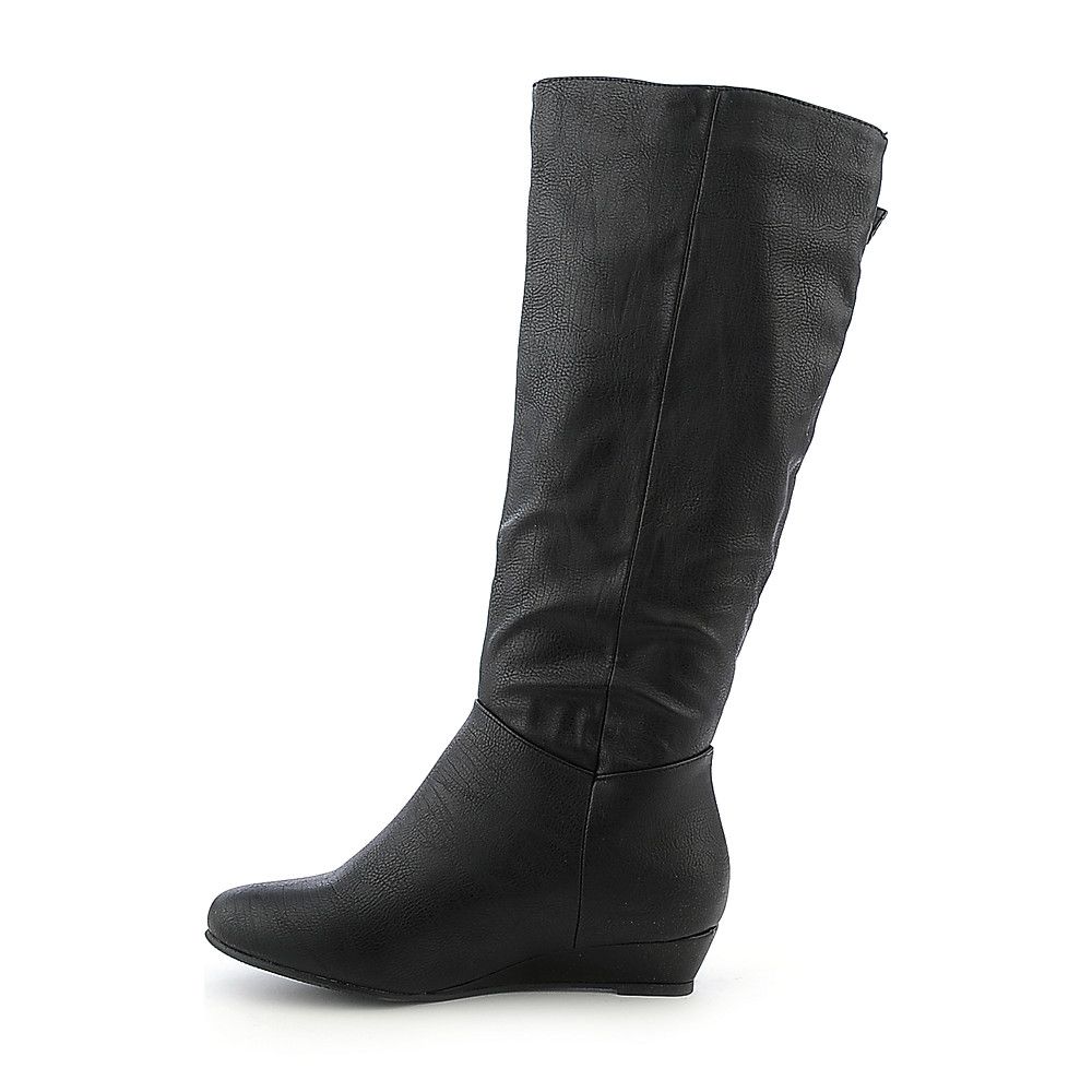 Mid-Calf Boot IONA-02 Black 5 Mid-Calf Boot IONA-02 Black