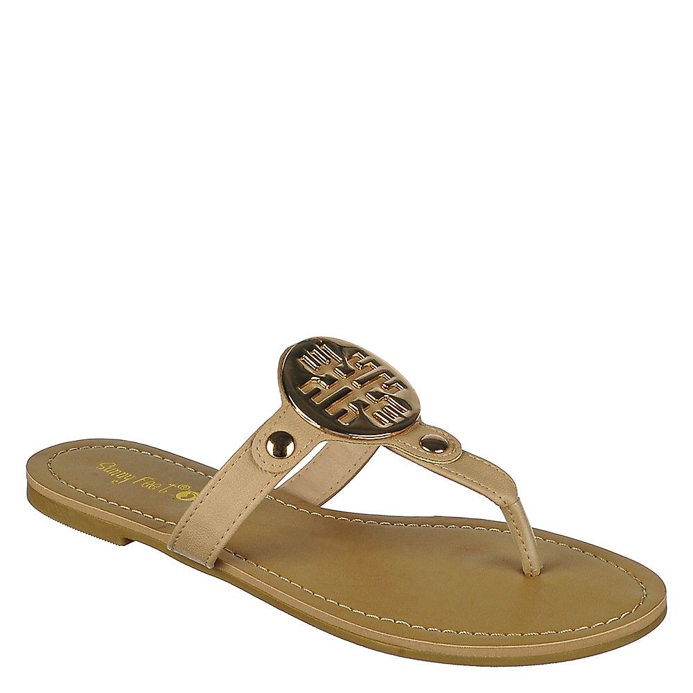 Armin-06 Thong Sandal Nude