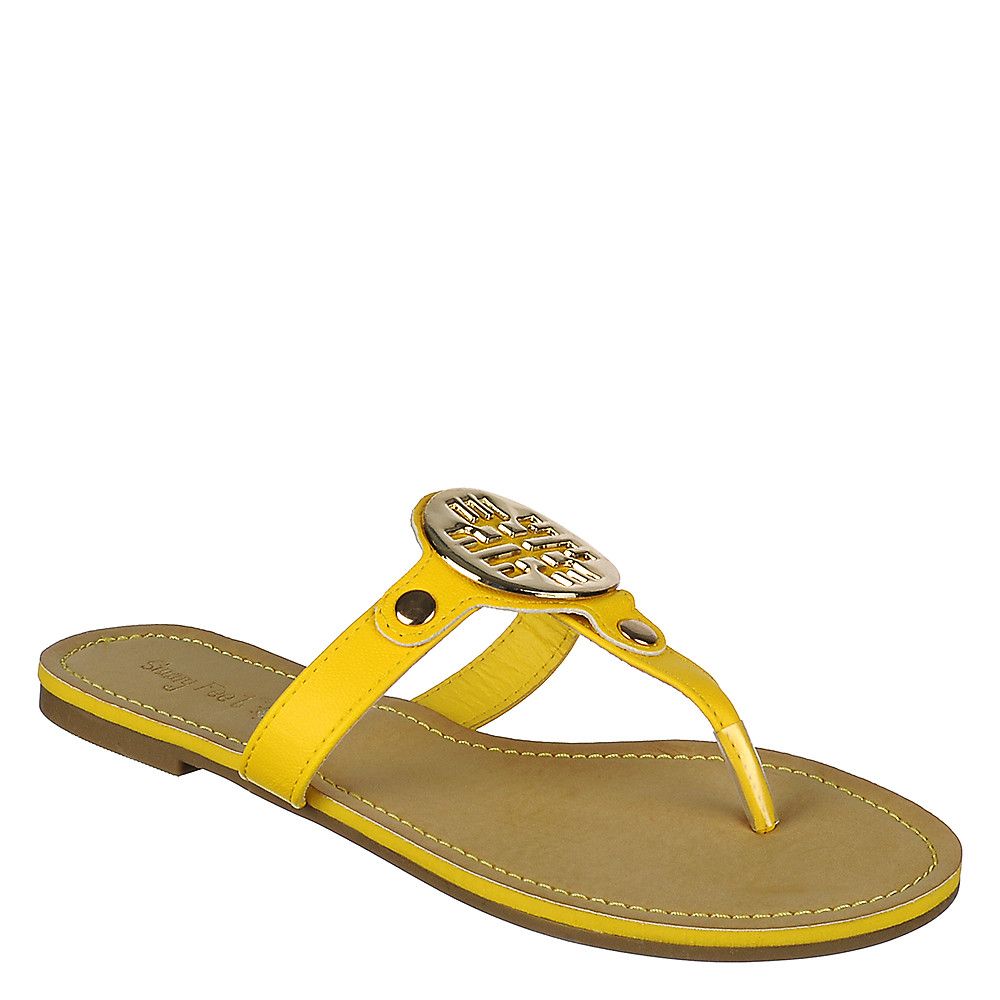 Armin-06 Thong Sandal Yellow