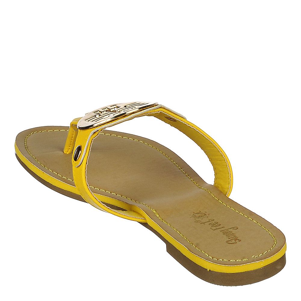 Armin-06 Thong Sandal Yellow 4 Armin-06 Thong Sandal Yellow