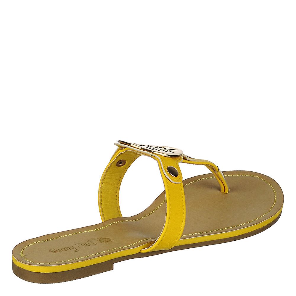 Armin-06 Thong Sandal Yellow 5 Armin-06 Thong Sandal Yellow