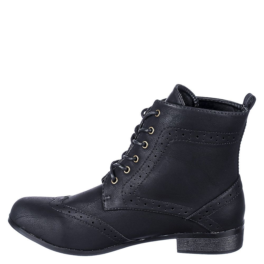 Roxy-1 Low Heel Ankle Boot