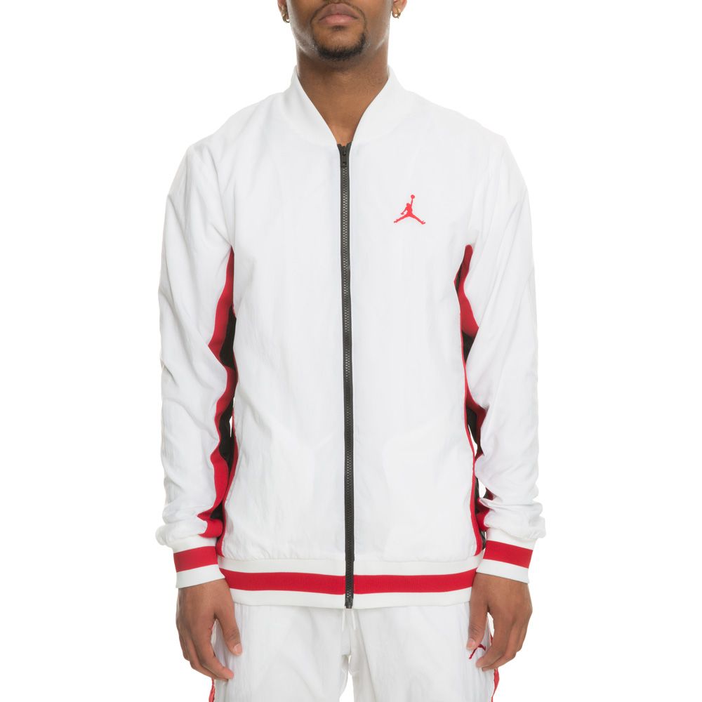 JORDAN RINGS JACKET WHITE/BLACK/GYM RED
