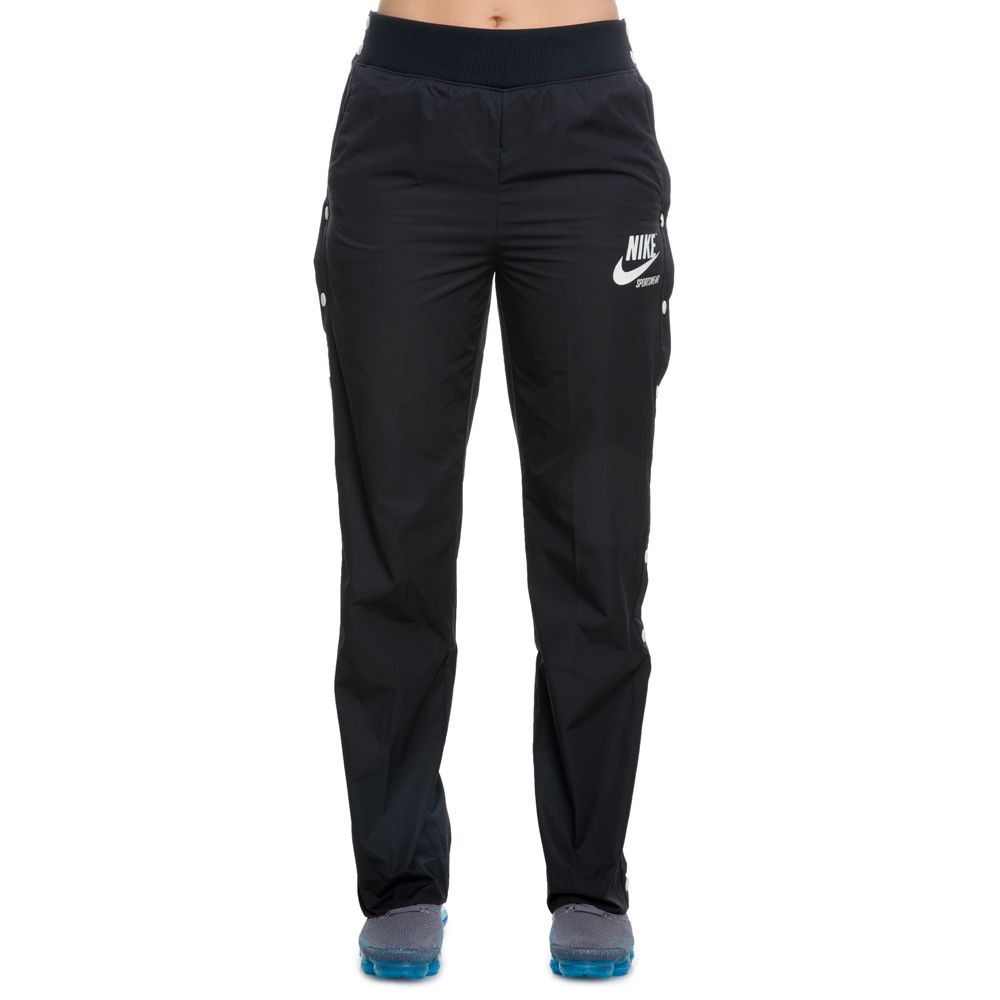 WOMEN'S NIKE ARCHIVE SNAP PANT BLACK/SAIL