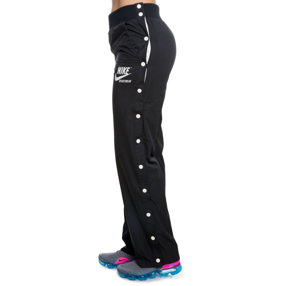 WOMEN'S NIKE ARCHIVE SNAP PANT BLACK/SAIL