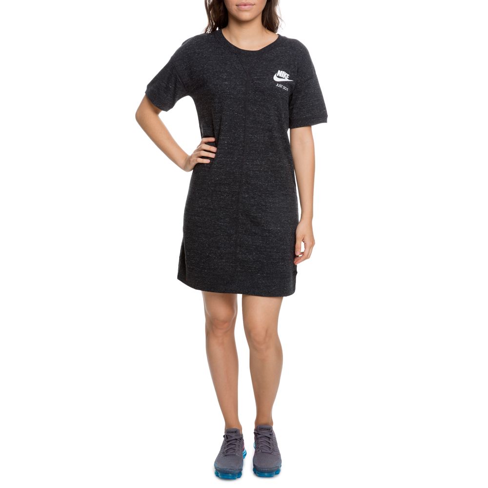 WOMEN'S NIKE GYM VINTAGE DRESS BLACK/SAIL