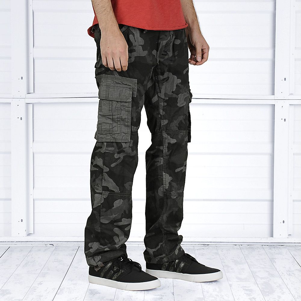 Camo Pants Black/Grey