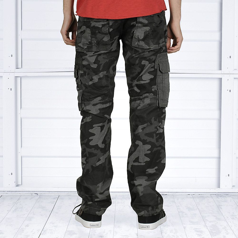 Camo Pants Black/Grey