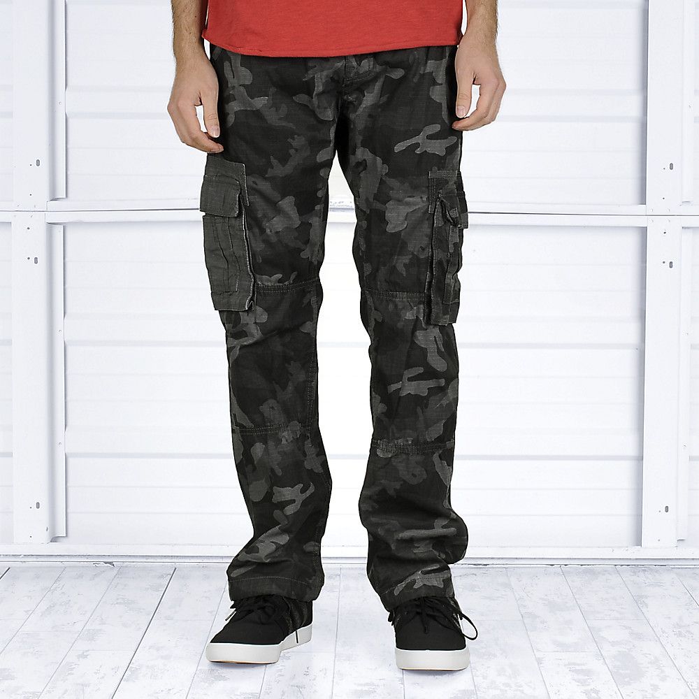 Camo Pants Black/Grey 3 Camo Pants Black/Grey