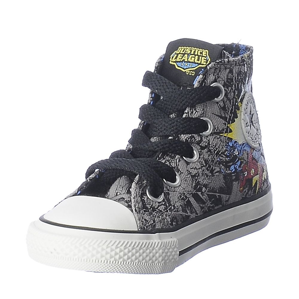 Kids Chuck Taylor Hi Grey/Black 2 Kids Chuck Taylor Hi Grey/Black