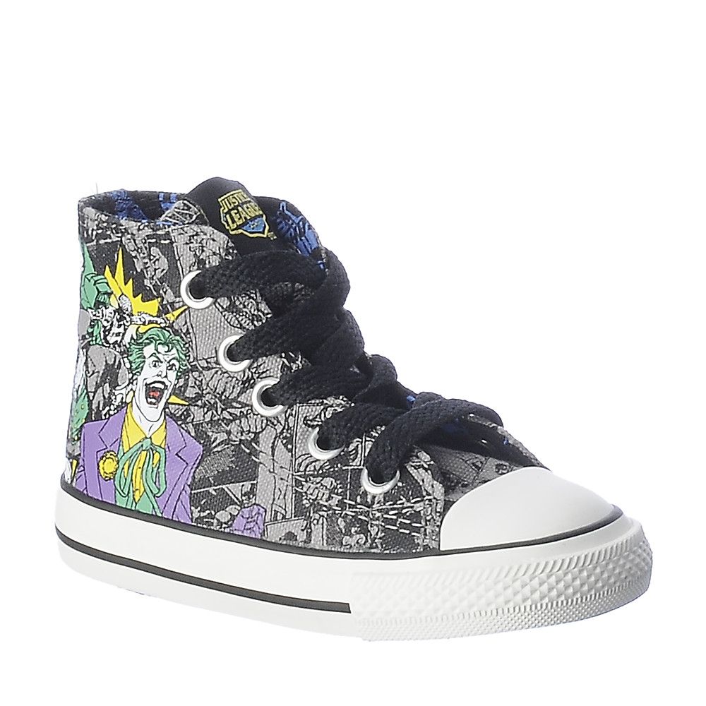 Kids Chuck Taylor Hi Grey/Black 3 Kids Chuck Taylor Hi Grey/Black