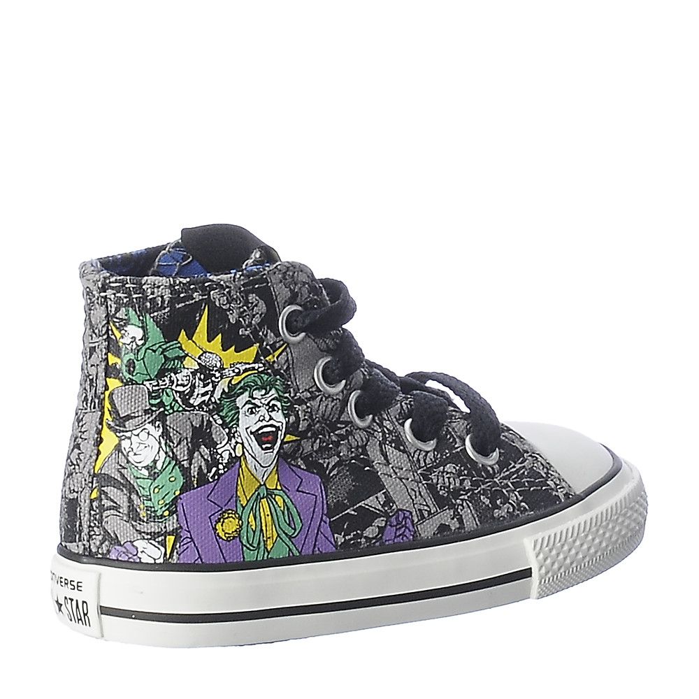 Kids Chuck Taylor Hi Grey/Black 5 Kids Chuck Taylor Hi Grey/Black